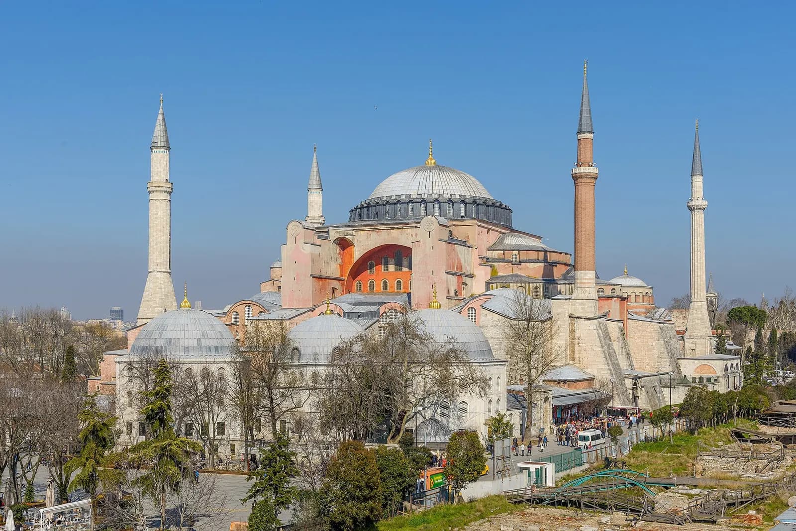 Photo: Arild Vågen, CC BY-SA 3.0 Hagia Sophia, Istanbul